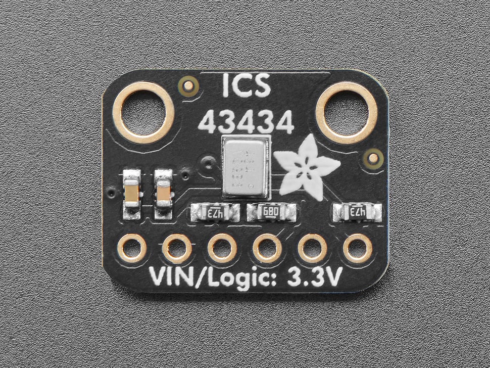 ICS-43434 I²S MEMS digital microphone